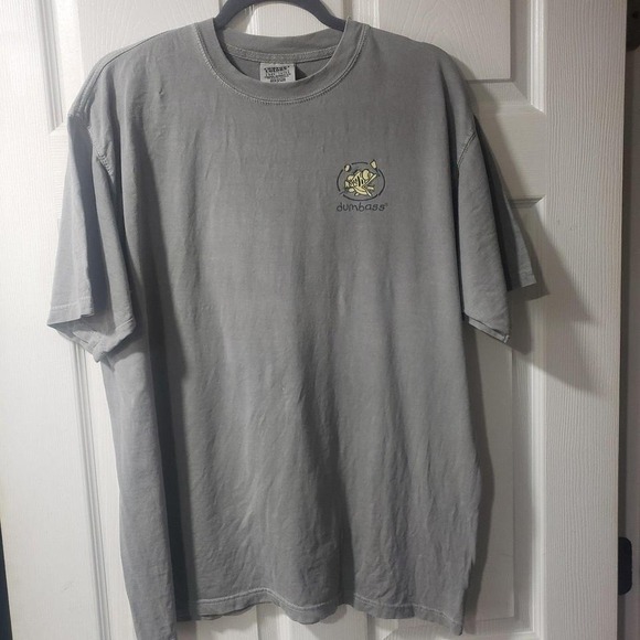 Dumbass T-Shirt - Wicked Awesome! Cotton T-Shirt Size Large Fishing - Picture 4 of 6